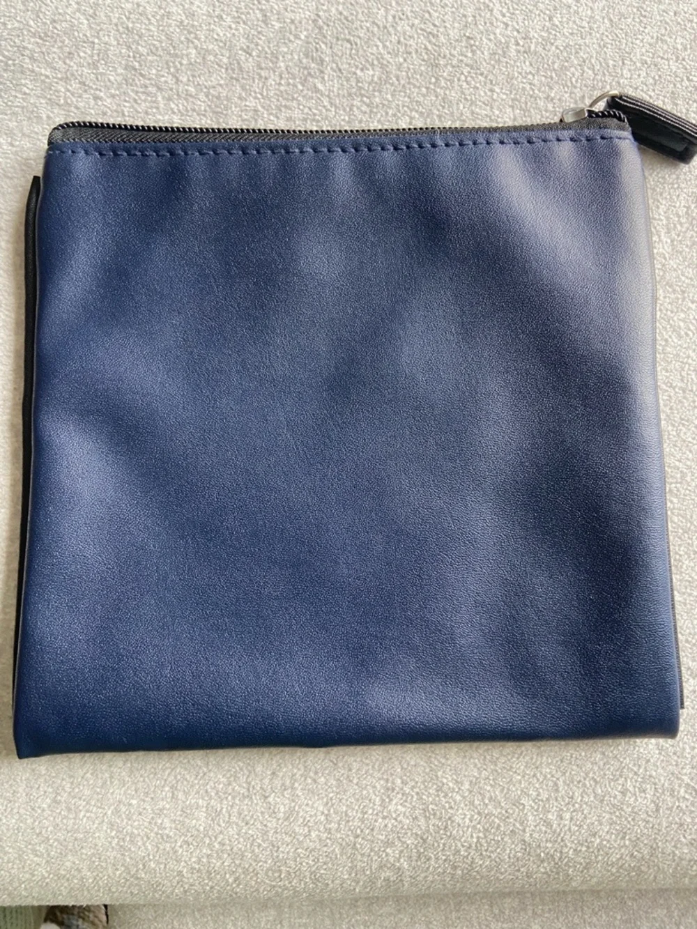 TUMI Navy Mini Travel Pouch